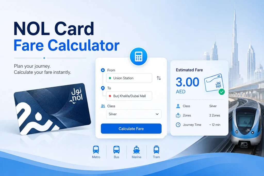NOL Card Fare Calculator